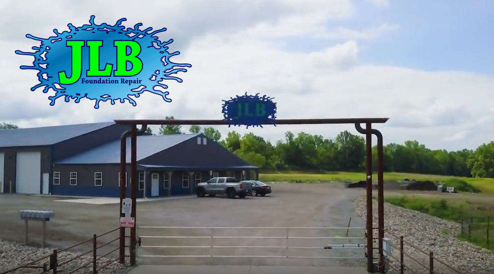 JLB Foundation Repair company overview video showing the team, equipment, and headquarters in Kansas City